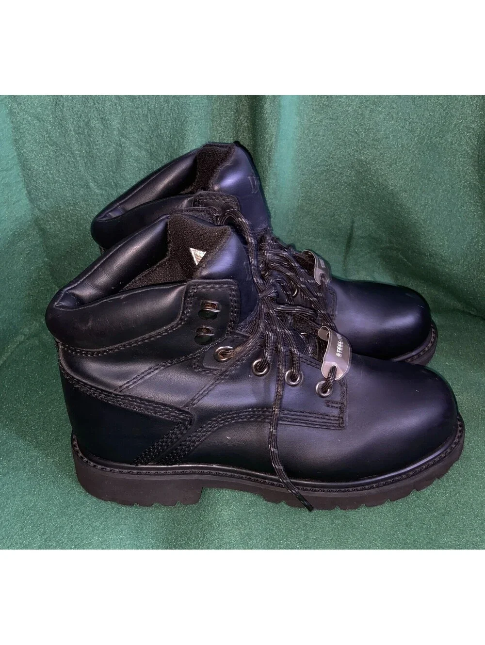 Dexter Comfort Boots Oil Resistant Black Work Construction Motorcycle Sz 6 1/2 W